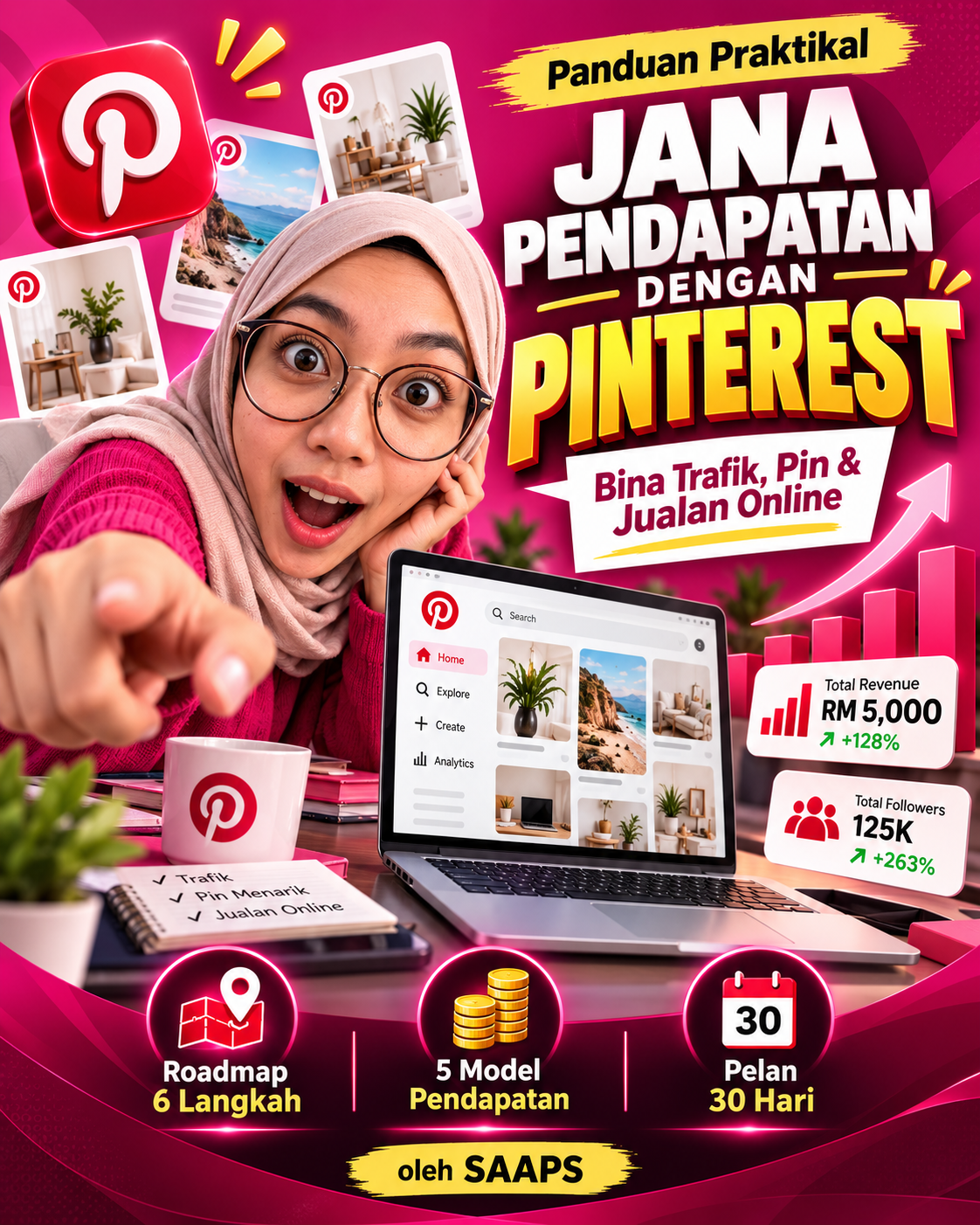 Jana Pendapatan Dengan Pinterest