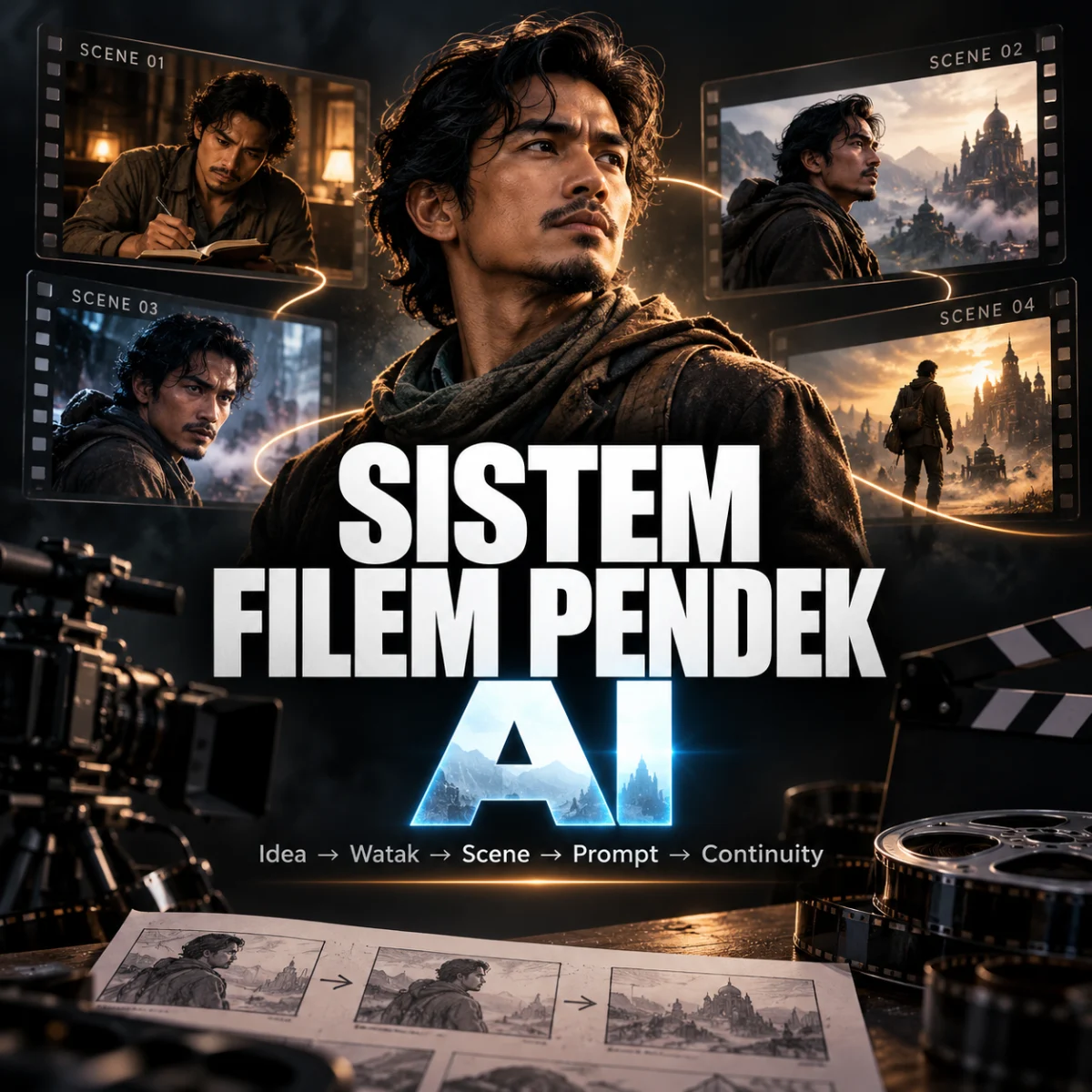 Sistem Filem Pendek AI