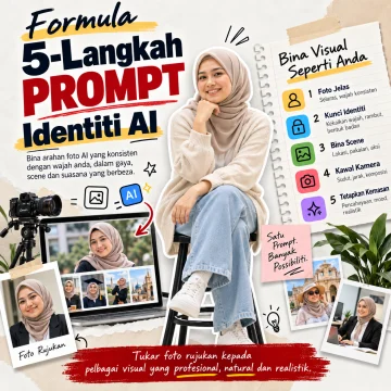 Formula 5-Langkah Prompt Identiti AI