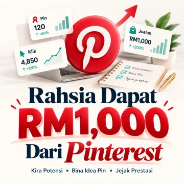 Rahsia Dapat RM1,000 Dari Pinterest