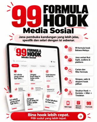 Galeri 99 Formula Hook Media Sosial