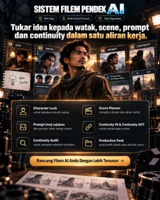 Galeri Sistem Filem Pendek AI